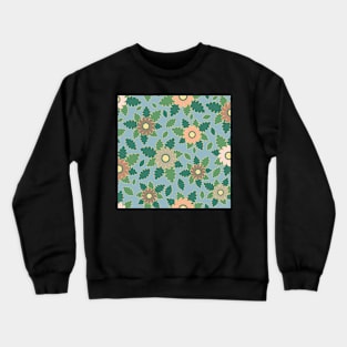 Floral bouquet in soft earthy colours Crewneck Sweatshirt